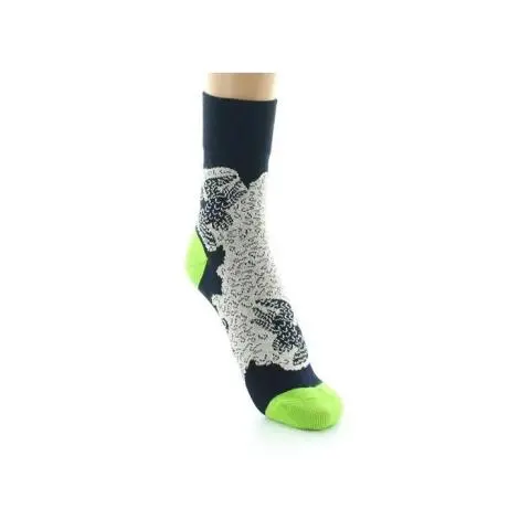 Berthe aux Grands Pieds Chaussettes femme fil d Ecosse l oiseau