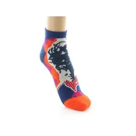 Berthe aux Grands Pieds Socquettes de sport femme coton femme au foulard