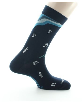 Dagobert - Chaussettes homme coton musique